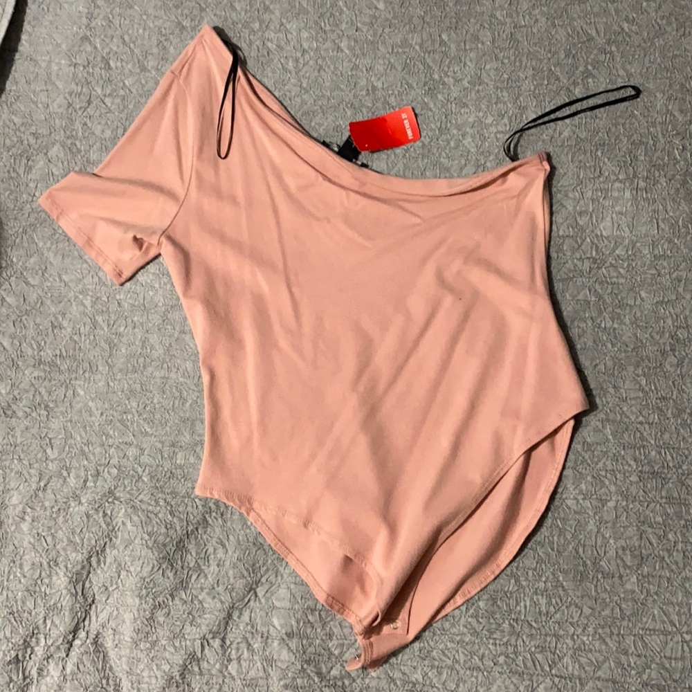 One shoulder bodysuit